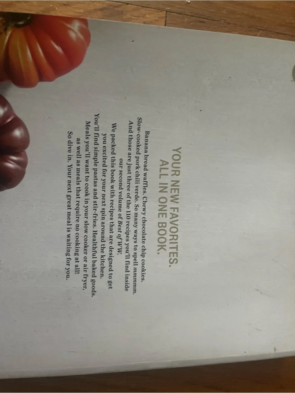 WeightWatchers Cookbook